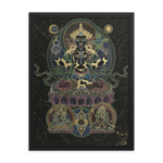 Three Bodhisattvas - Framed poster