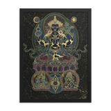 Three Bodhisattvas - Framed poster