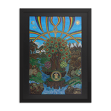 Under the Eucalyptus Tree - Framed poster