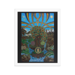 Under the Eucalyptus Tree - Framed poster