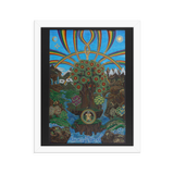 Under the Eucalyptus Tree - Framed poster