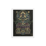 Three Bodhisattvas - Framed poster