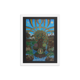 Under the Eucalyptus Tree - Framed poster