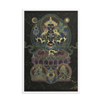 Three Bodhisattvas - Framed poster