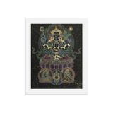 Three Bodhisattvas - Framed poster