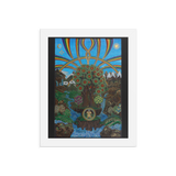 Under the Eucalyptus Tree - Framed poster