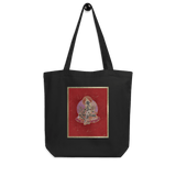Green Tara On Red - Eco Tote Bag - Svietliy’s