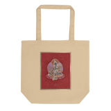 Green Tara On Red - Eco Tote Bag - Svietliy’s