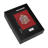 Green Tara on Red - Jigsaw puzzle - Svietliy’s