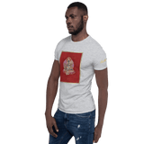 Green Tara on Red - Short - Sleeve Unisex T-Shirt - Svietliy’s