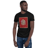 Green Tara on Red - Short - Sleeve Unisex T-Shirt - Svietliy’s