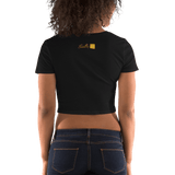 Green Tara on Red - Women’s Crop Tee - Svietliy’s