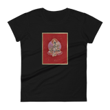 Green Tara on Red - Women's short sleeve t-shirt - Svietliy’s