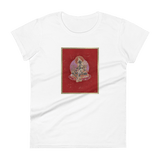 Green Tara on Red - Women's short sleeve t-shirt - Svietliy’s