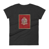 Green Tara on Red - Women's short sleeve t-shirt - Svietliy’s