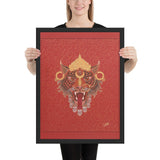 Kali Ma The Tigress - Framed poster - Svietliy’s
