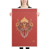 Kali Ma The Tigress - Framed poster - Svietliy’s