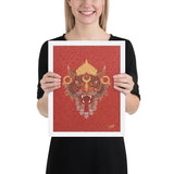 Kali Ma The Tigress - Framed poster - Svietliy’s