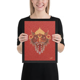 Kali Ma The Tigress - Framed poster - Svietliy’s
