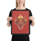 Kali Ma The Tigress - Framed poster - Svietliy’s