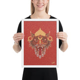 Kali Ma The Tigress - Framed poster - Svietliy’s