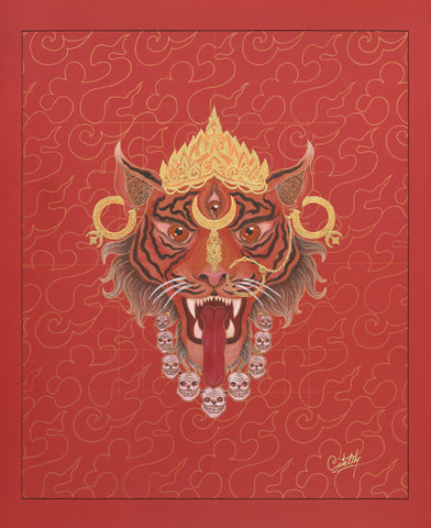 Kali Ma: The Tigress – Limited Edition Fine Art Print - Svietliy’s