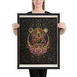 Lakshmi Ma: Mother of Abundance - Framed poster - Svietliy’s