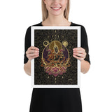 Lakshmi Ma: Mother of Abundance - Framed poster - Svietliy’s
