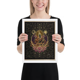 Lakshmi Ma: Mother of Abundance - Framed poster - Svietliy’s