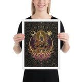 Lakshmi Ma: Mother of Abundance - Framed poster - Svietliy’s