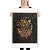 Lakshmi Ma: Mother of Abundance - Framed poster - Svietliy’s