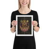 Lakshmi Ma: Mother of Abundance - Framed poster - Svietliy’s