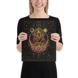 Lakshmi Ma: Mother of Abundance - Framed poster - Svietliy’s