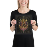Lakshmi Ma: Mother of Abundance - Framed poster - Svietliy’s