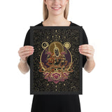 Lakshmi Ma: Mother of Abundance - Framed poster - Svietliy’s