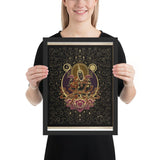 Lakshmi Ma: Mother of Abundance - Framed poster - Svietliy’s