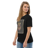 Lakshmi Ma: Mother of Abundance - Organic Unisex T-Shirt - Front Print - Svietliy’s