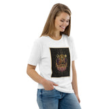 Lakshmi Ma: Mother of Abundance - Organic Unisex T-Shirt - Front Print - Svietliy’s