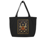 Day and Night - Large organic tote bag