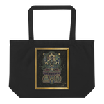 Three Bodhisattvas - Large organic tote bag