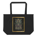 Three Bodhisattvas - Large organic tote bag