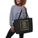 Three Bodhisattvas - Large organic tote bag