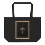 The Elephant Of Queen Maya - Large organic tote bag