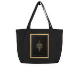 The Elephant Of Queen Maya - Large organic tote bag