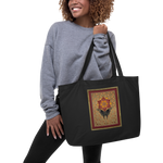 Day and Night - Large organic tote bag