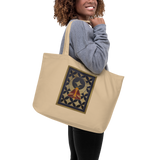 Day and Night - Large organic tote bag