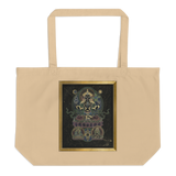 Three Bodhisattvas - Large organic tote bag