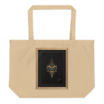 The Elephant Of Queen Maya - Large organic tote bag