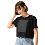 Mindfulness Key - Meditation Boost - Women's Crop Tee - Svietliy’s