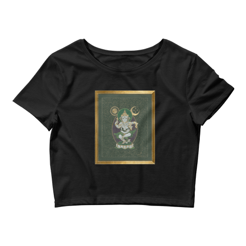 Nritya Ganapati - Women’s Crop Tee - Svietliy’s